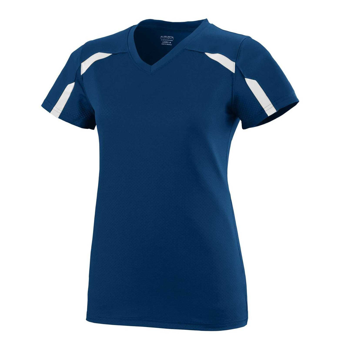 Augusta 1002 Ladies Avail Jersey - Navy White - HIT a Double