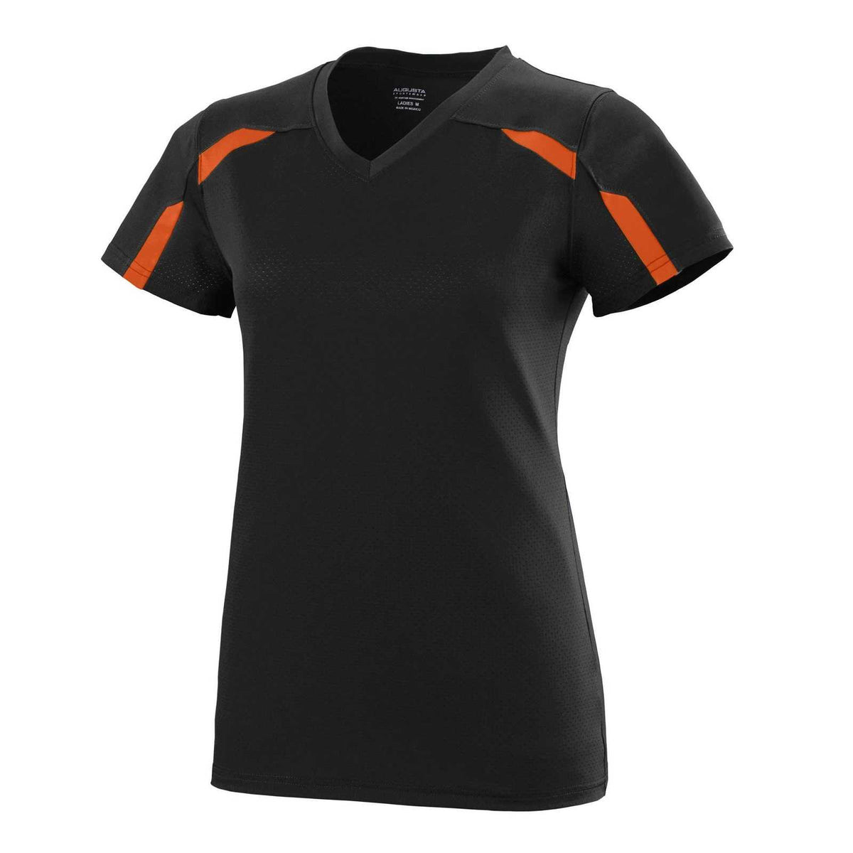 Augusta 1003 Girls Avail Jersey - Black Orange - HIT a Double