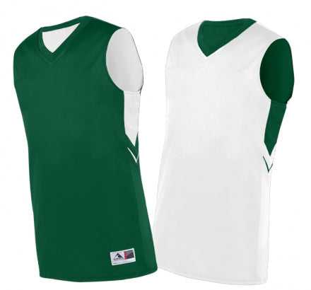 Augusta 1166 Alley-Oop Reversible Jersey - Dark Green White - HIT a Double