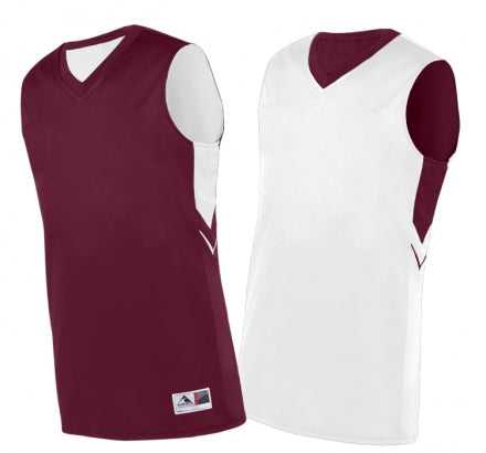 Augusta 1166 Alley-Oop Reversible Jersey - Maroon White - HIT a Double