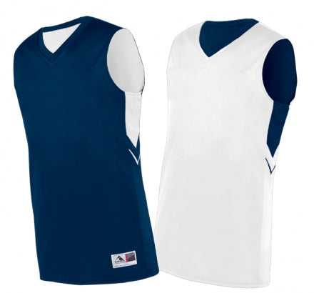 Augusta 1166 Alley-Oop Reversible Jersey - Navy White - HIT a Double