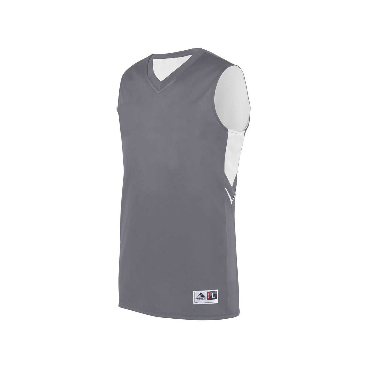 Augusta 1167 Youth Alley-Oop Reversible Jersey - Graphite White - HIT a Double