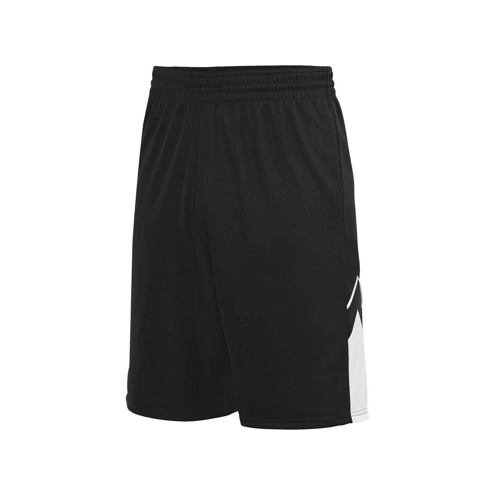 Augusta 1168 Alley-Oop Reversible Short - Black White - HIT a Double