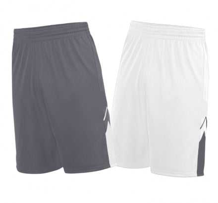 Augusta 1168 Alley-Oop Reversible Short - Graphite White - HIT a Double