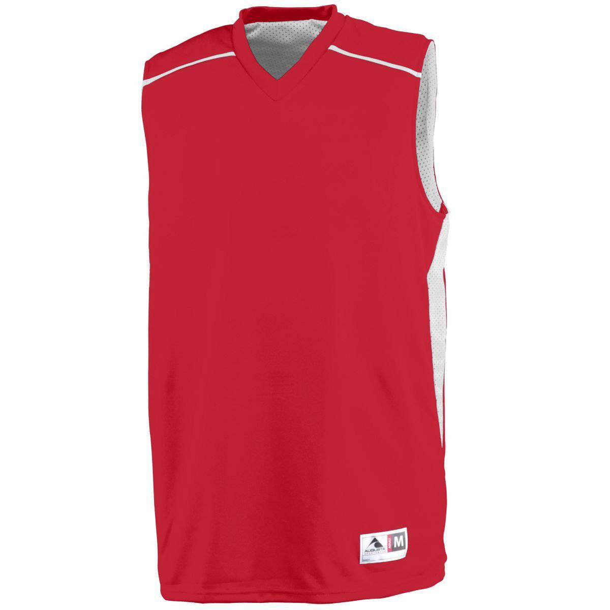 Augusta 1170 Slam Dunk Jersey - Red White - HIT a Double