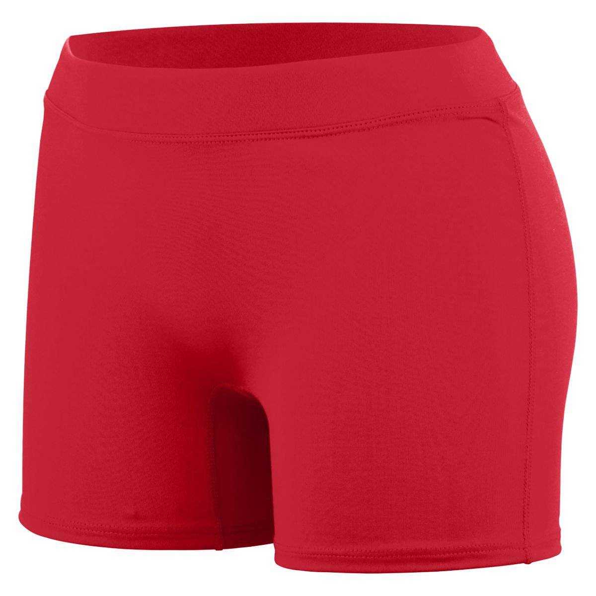 Augusta 1222 Ladies Enthuse Short - Red - HIT a Double