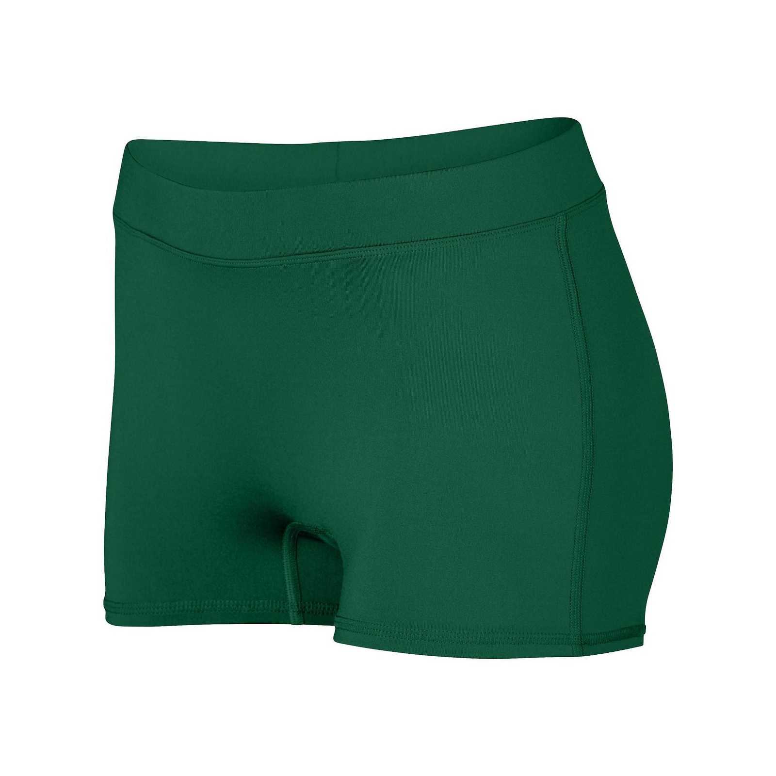 Augusta 1232 Ladies Dare Short - Dark Green - HIT a Double