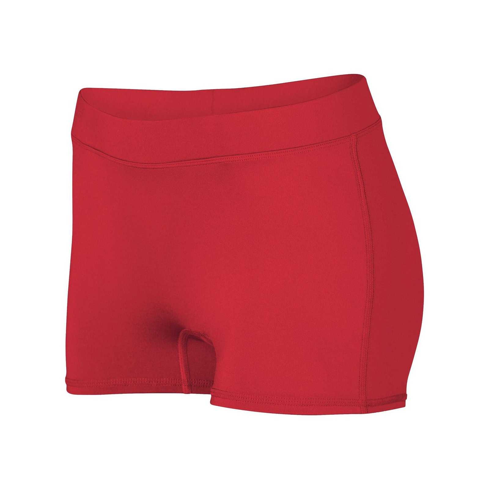 Augusta 1232 Ladies Dare Short - Red - HIT a Double
