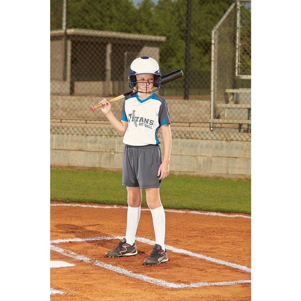 Augusta 1293 Girls Inferno Short - Royal - HIT a Double