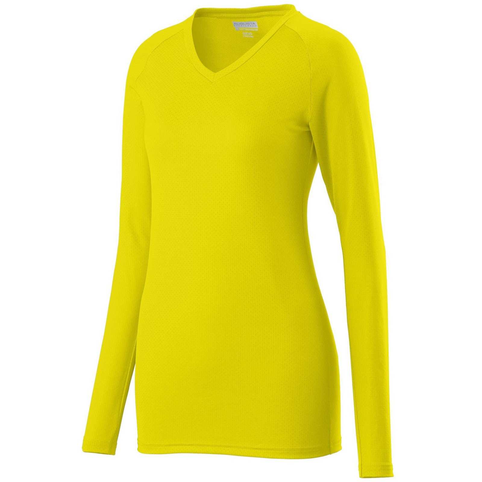Augusta 1330 Ladies Assist Jersey - Power Yellow - HIT a Double