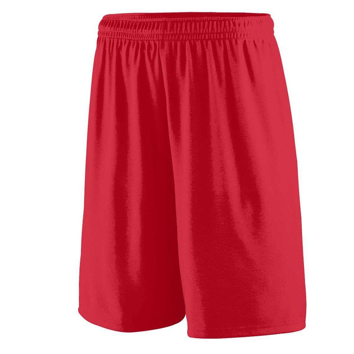 Augusta 1420 Training Short - Red - HIT a Double