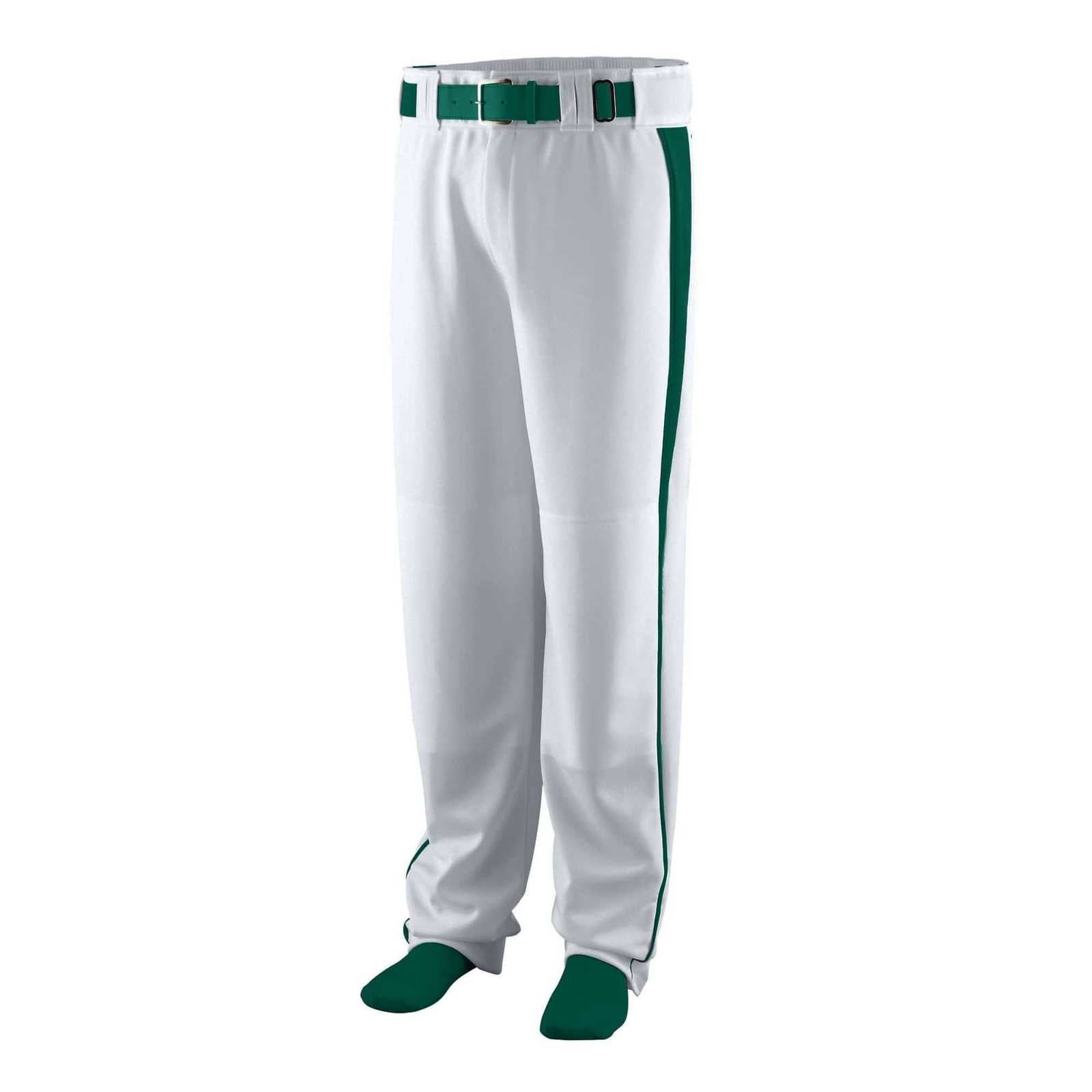 Augusta 1465 Triple Play Baseball Softball Pant - Gray Dark Green - HIT a Double