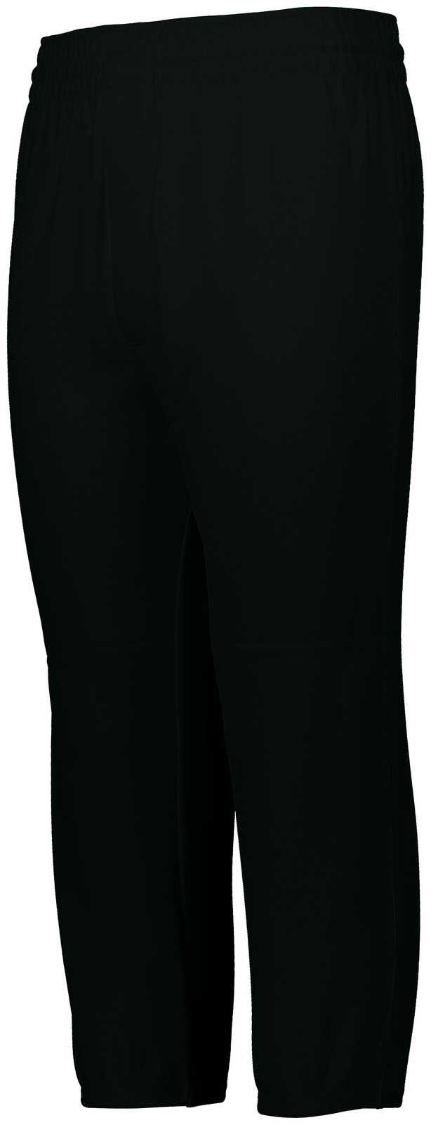 Augusta 1487 Pull-Up Baseball Pant - Black - HIT a Double