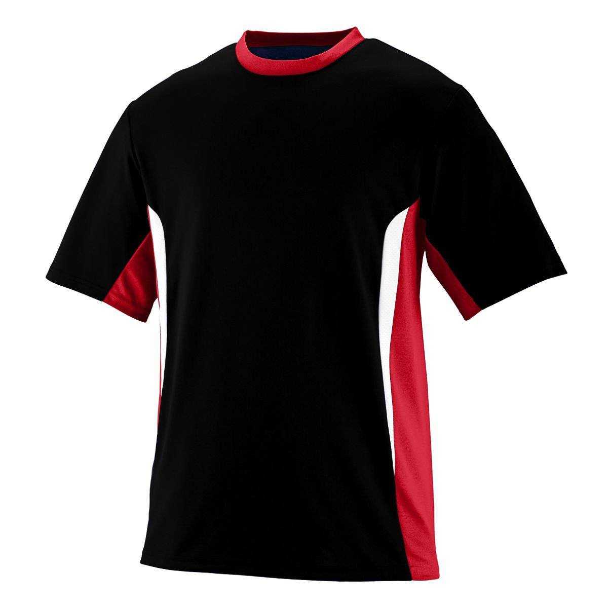 Augusta 1510 Surge Jersey - Black Red White - HIT a Double