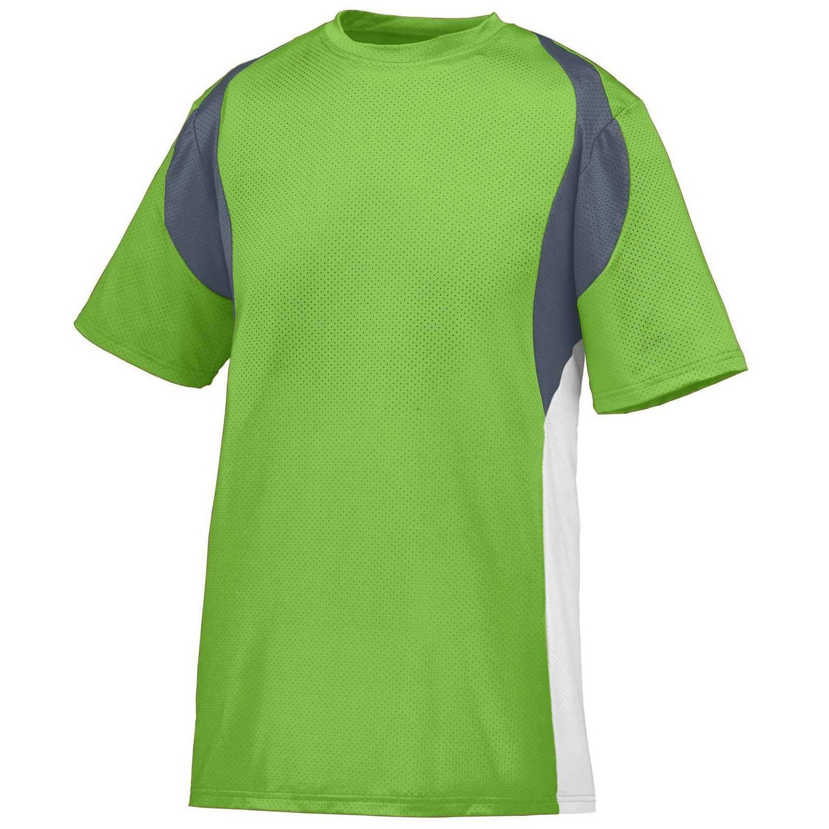 Augusta 1515 Quasar Jersey - Lime Graphite White - HIT a Double