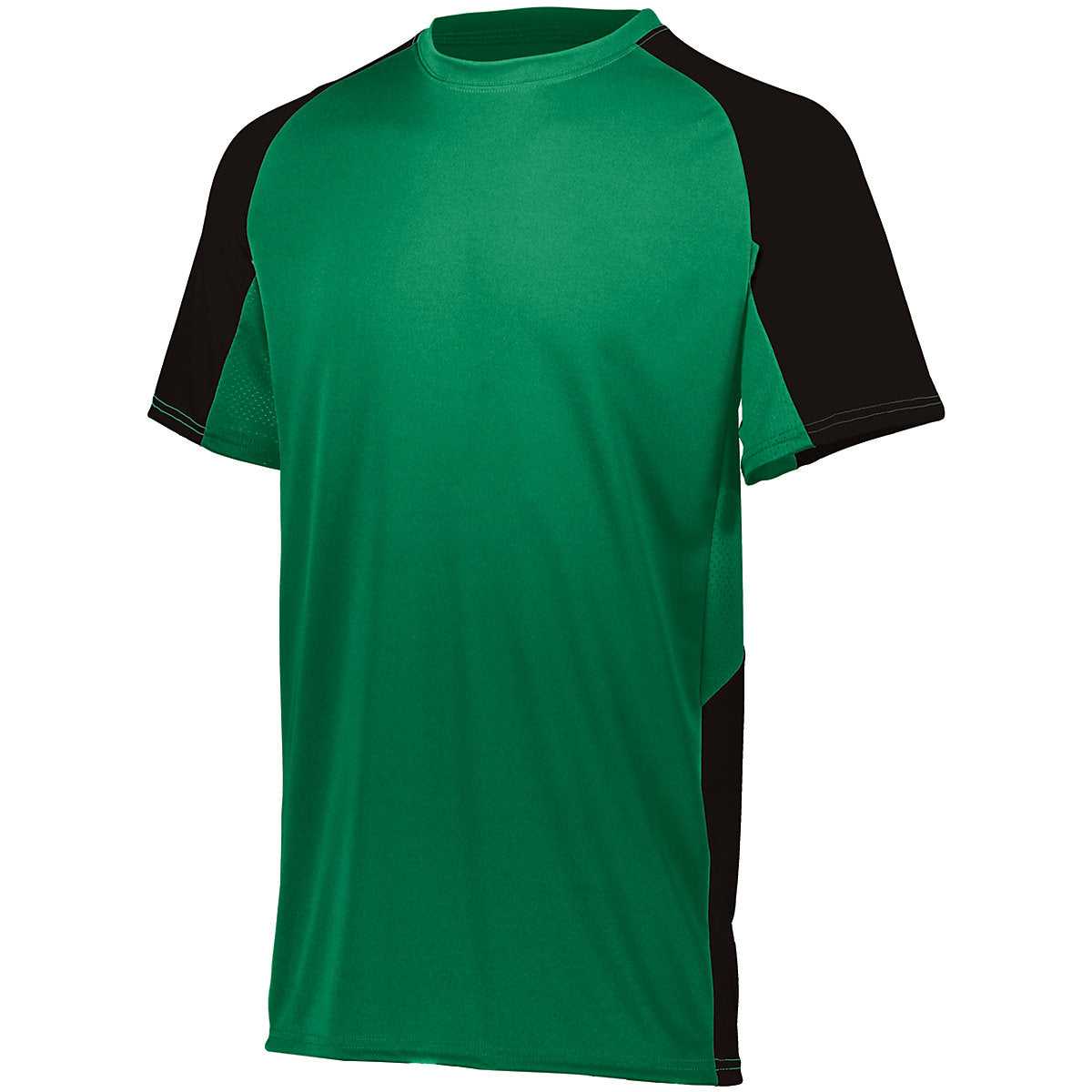 Augusta 1518 Youth Cutter Jersey - Kelly Black - HIT a Double
