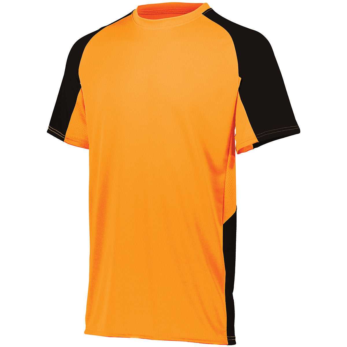 Augusta 1518 Youth Cutter Jersey - Power Orange Black - HIT a Double