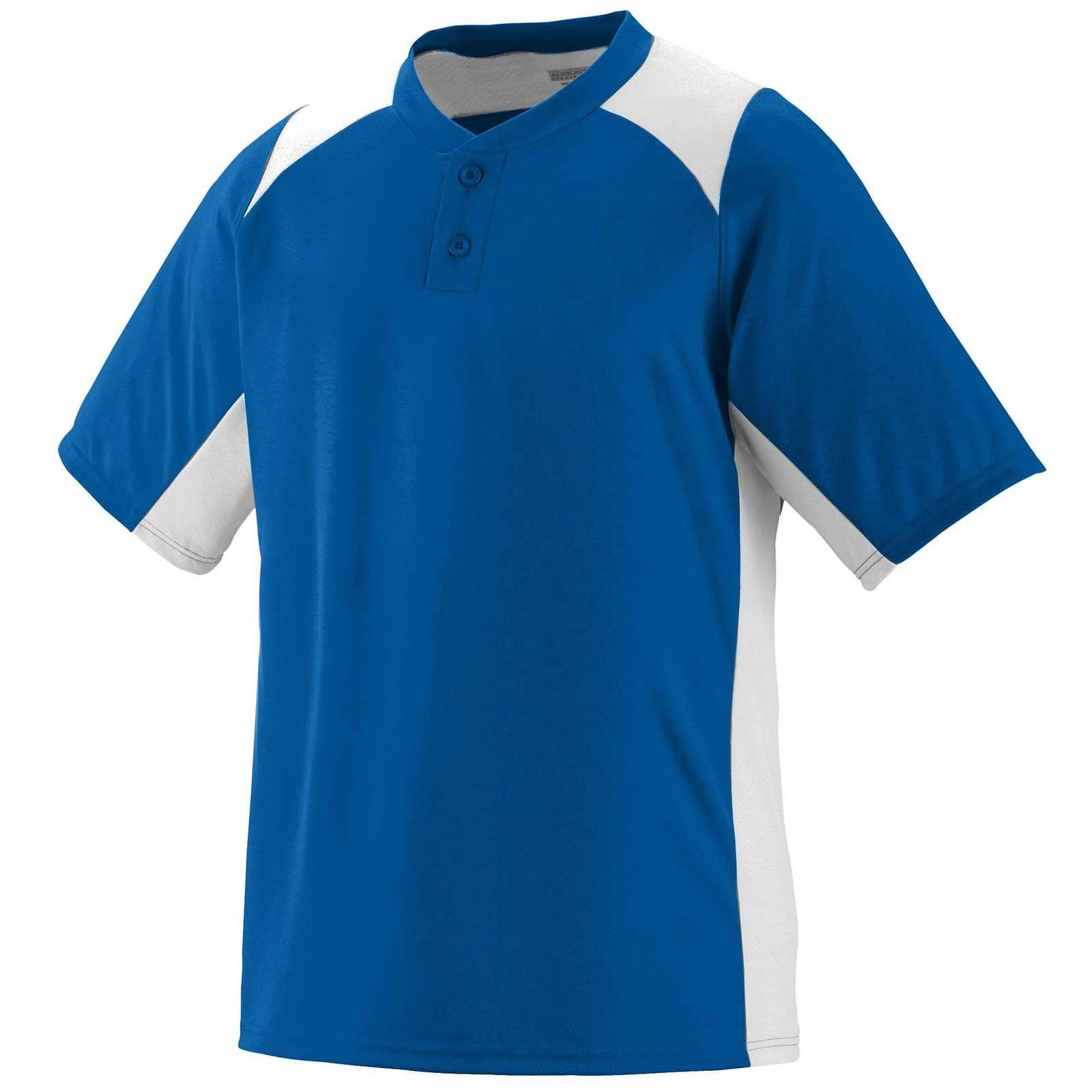 Augusta 1520 Gamer Jersey - Royal White - HIT a Double