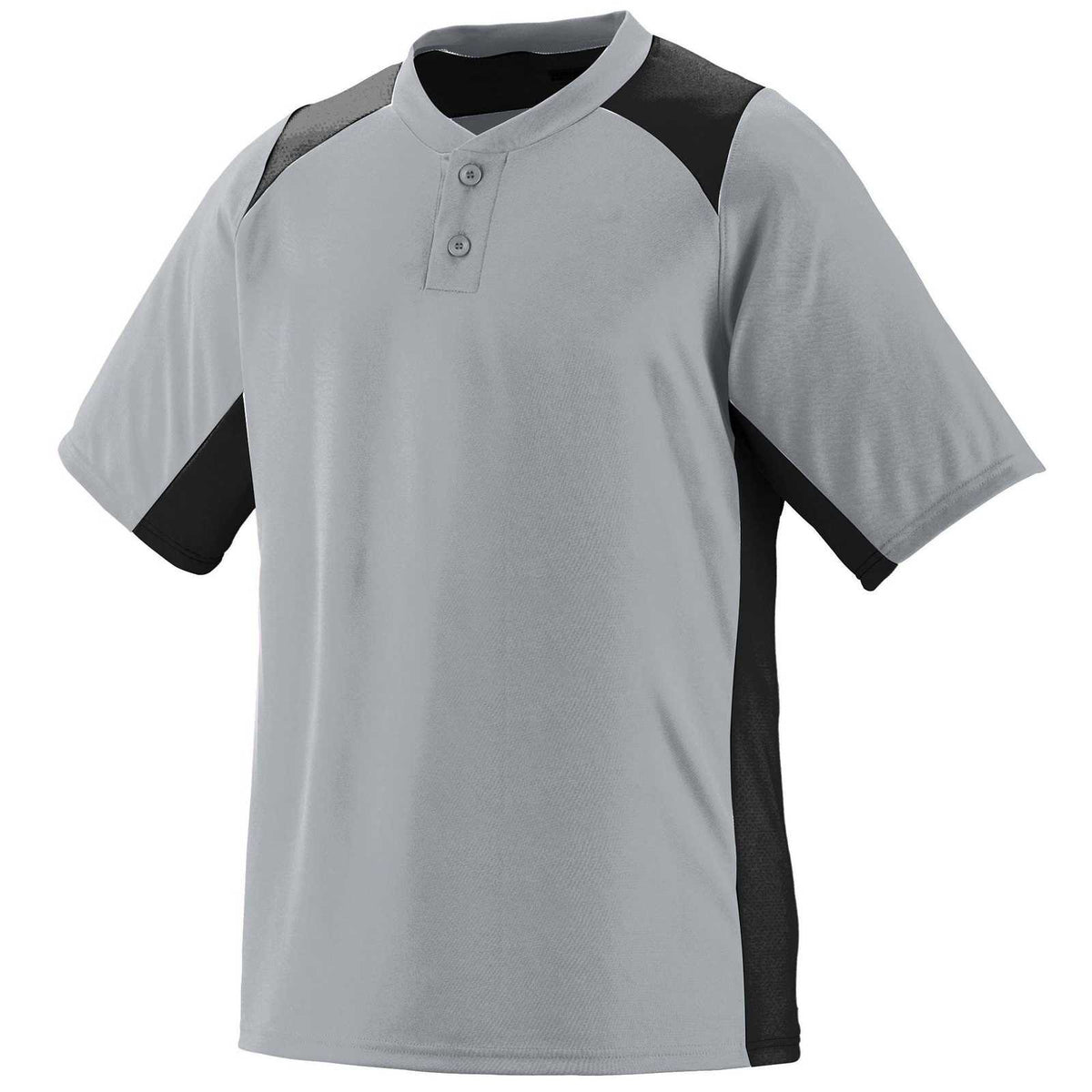 Augusta 1521 Gamer Jersey - Youth - Silver Gray Black - HIT a Double