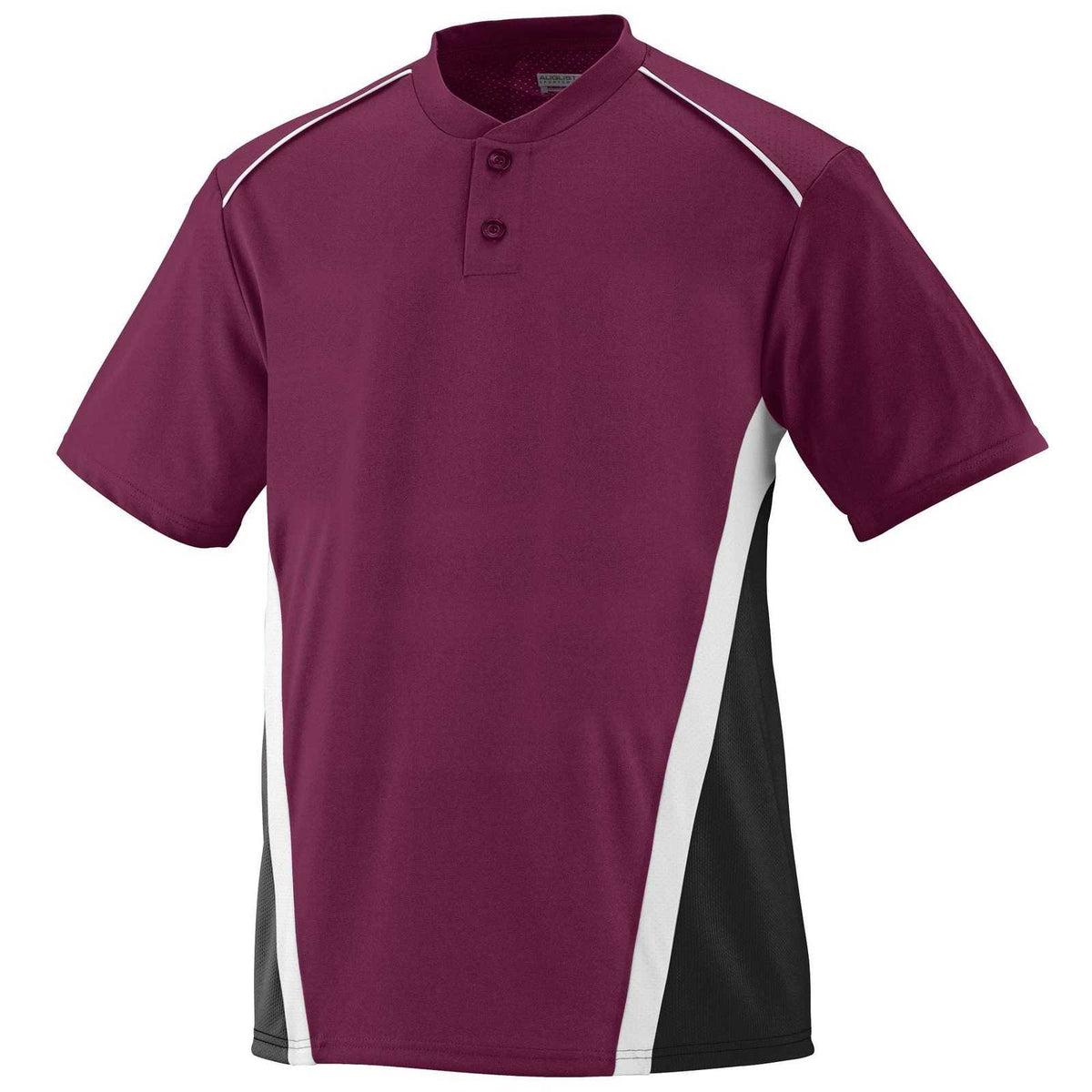 Augusta 1526 RBI Jersey - Youth - Maroon Black White - HIT a Double