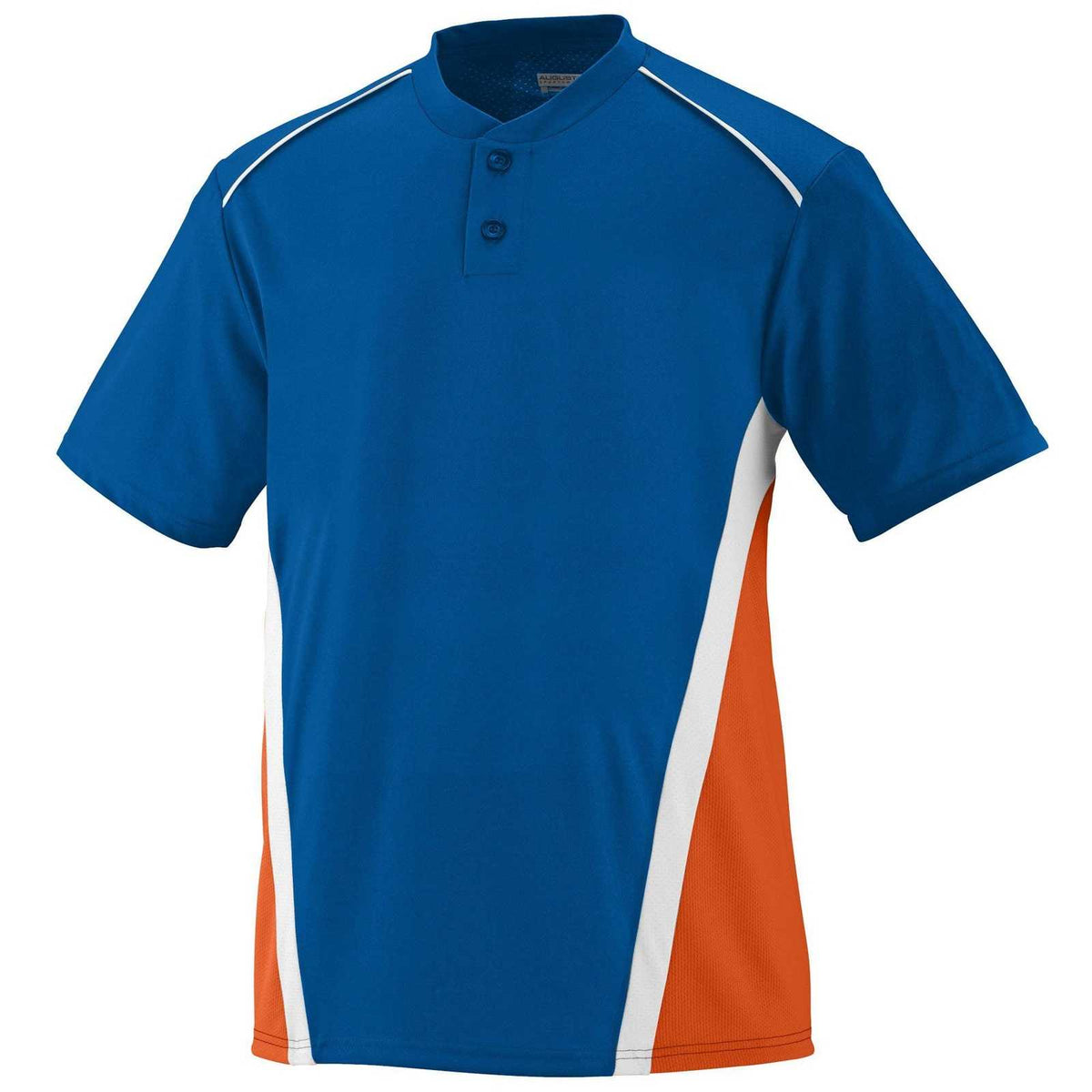 Augusta 1526 RBI Jersey - Youth - Royal Orange White - HIT a Double
