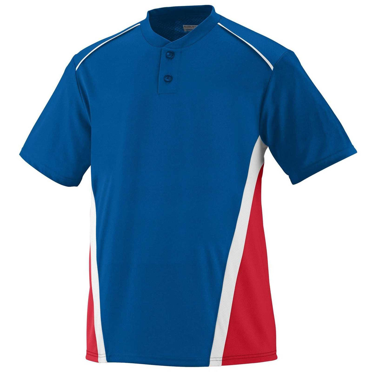 Augusta 1526 RBI Jersey - Youth - Royal Red White - HIT a Double
