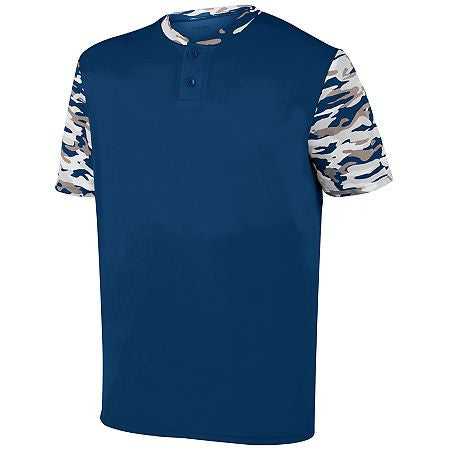 Augusta 1549 Youth Pop Fly Jersey - Navy Navy Mod - HIT a Double