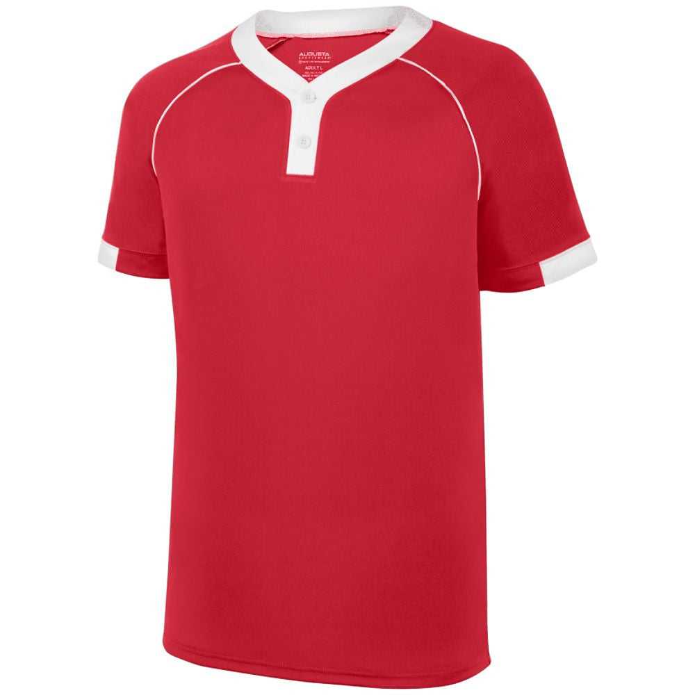 Augusta 1552 Stanza Jersey - Red White - HIT a Double