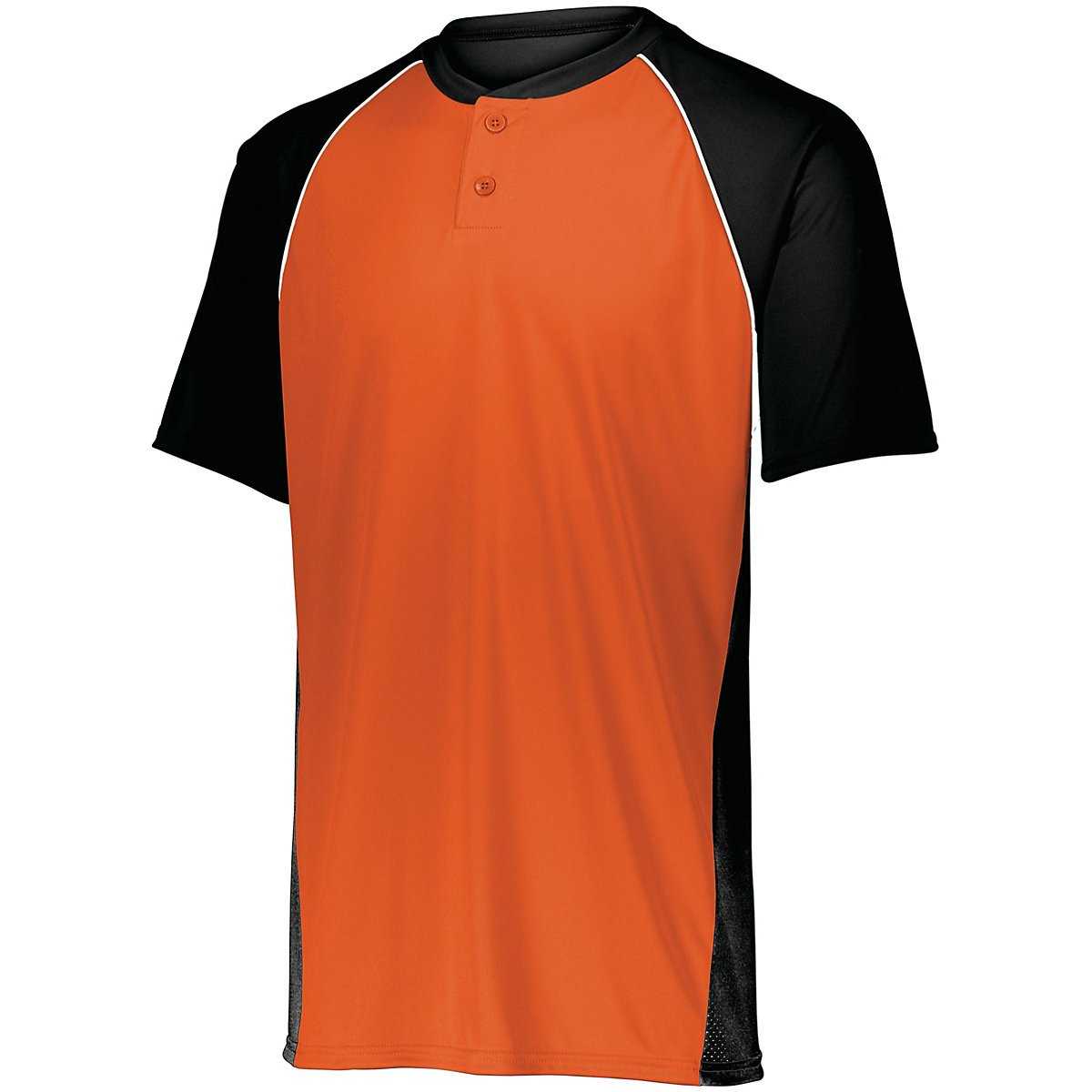 Augusta 1561 Youth Limit Jersey - Black Orange White - HIT a Double