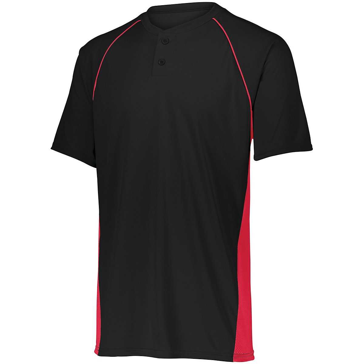 Augusta 1561 Youth Limit Jersey - Black Red - HIT a Double