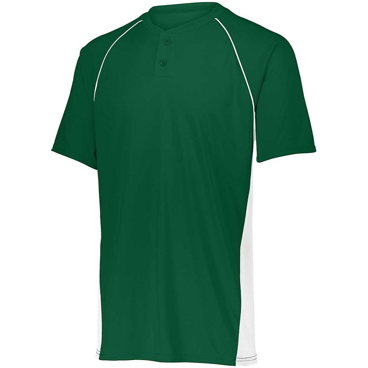 Augusta 1561 Youth Limit Jersey - Dark Green White - HIT a Double