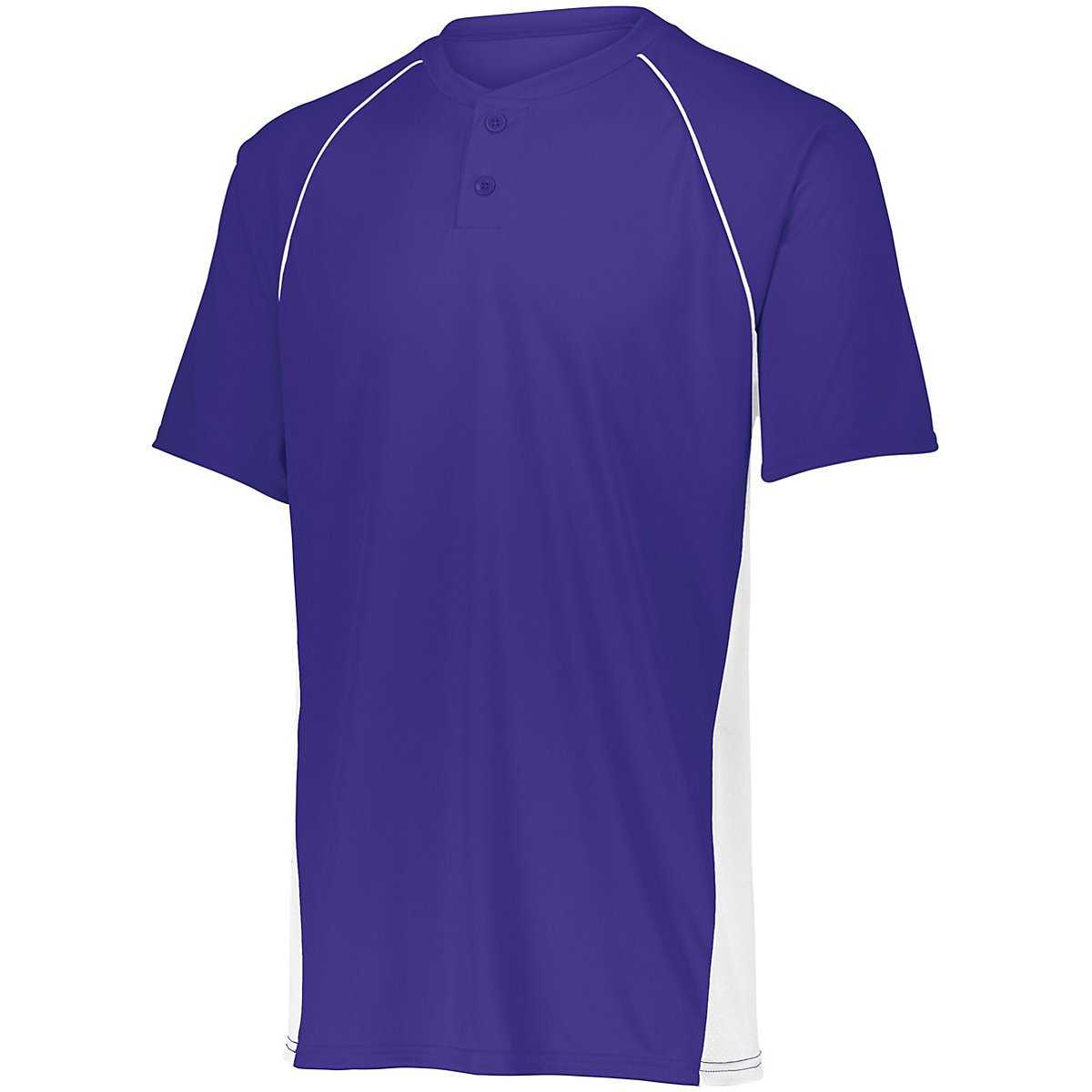 Augusta 1561 Youth Limit Jersey - Purple White - HIT a Double