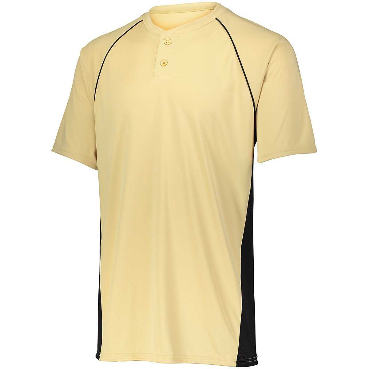 Augusta 1561 Youth Limit Jersey - Vegas Gold Black - HIT a Double