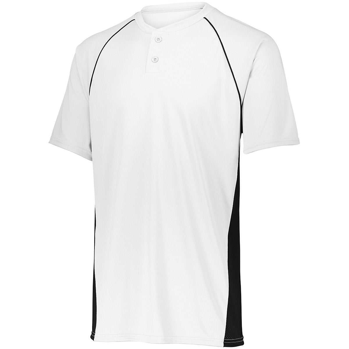 Augusta 1561 Youth Limit Jersey - White Black - HIT a Double