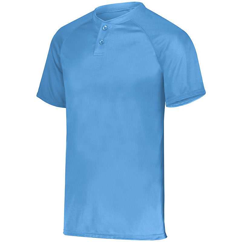 Augusta 1565 Attain Two-Button Jersey - Columbia Blue - HIT a Double