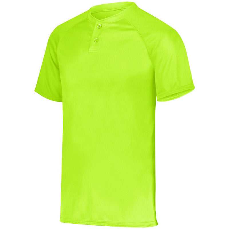Augusta 1565 Attain Two-Button Jersey - Lime - HIT a Double