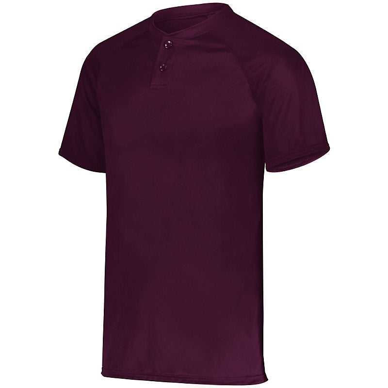 Augusta 1565 Attain Two-Button Jersey - Maroon - HIT a Double