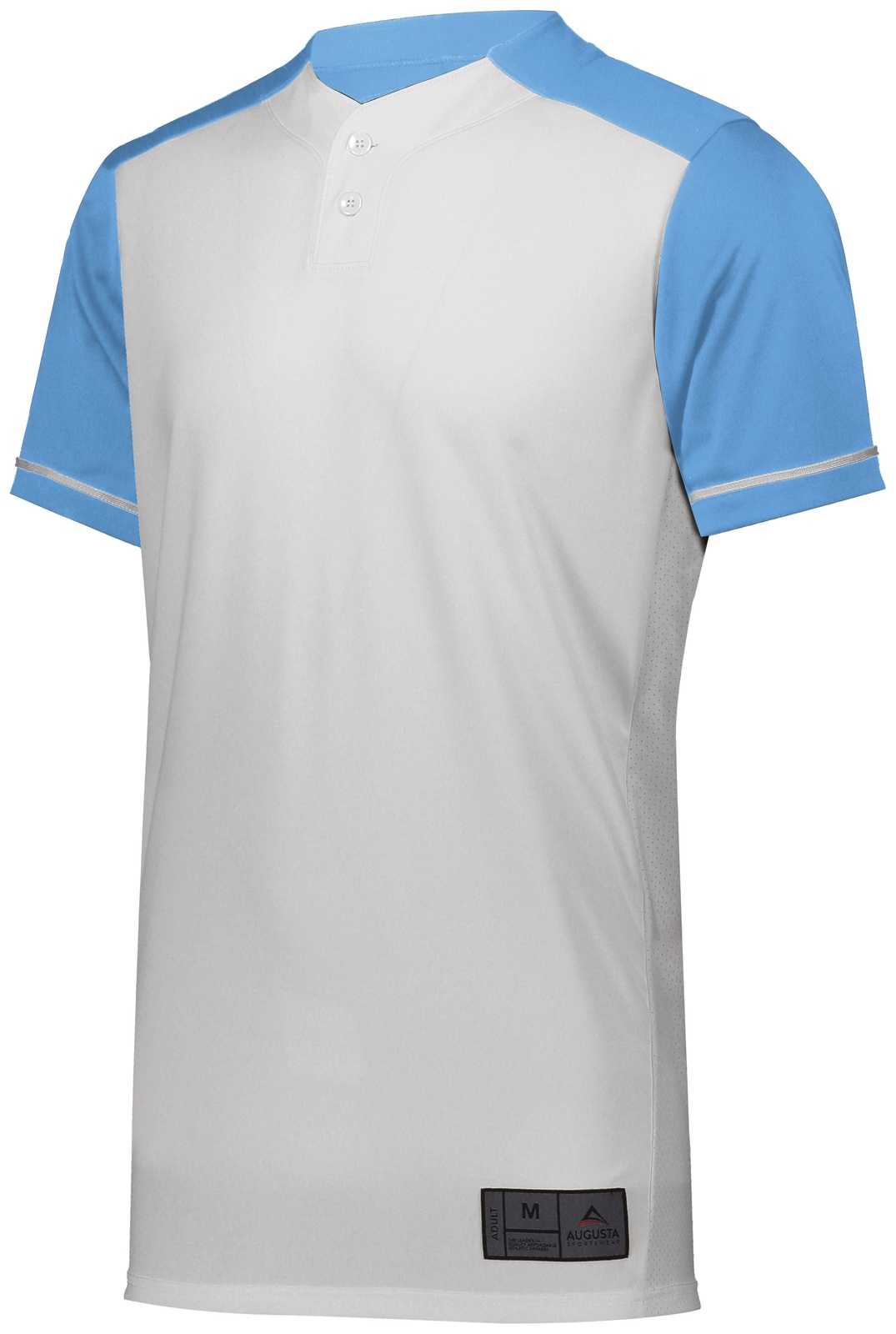 Augusta 1568 Closer Jersey - White Columbia Blue - HIT a Double