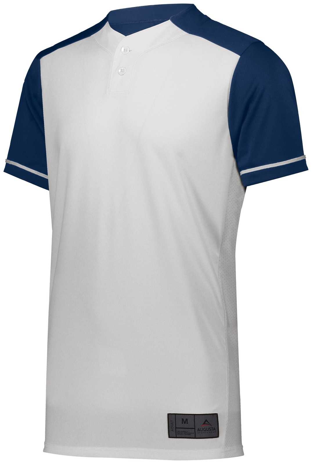 Augusta 1568 Closer Jersey - White Navy - HIT a Double