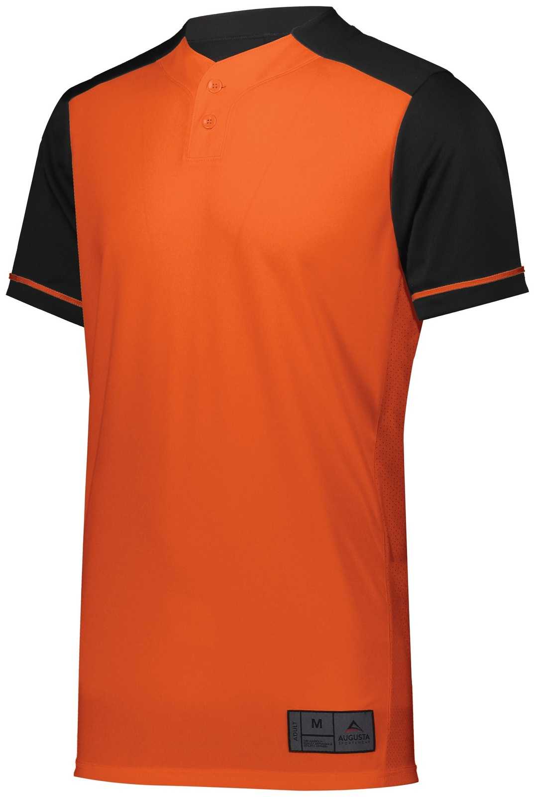Augusta 1569 Youth Closer Jersey - Orange Black - HIT a Double