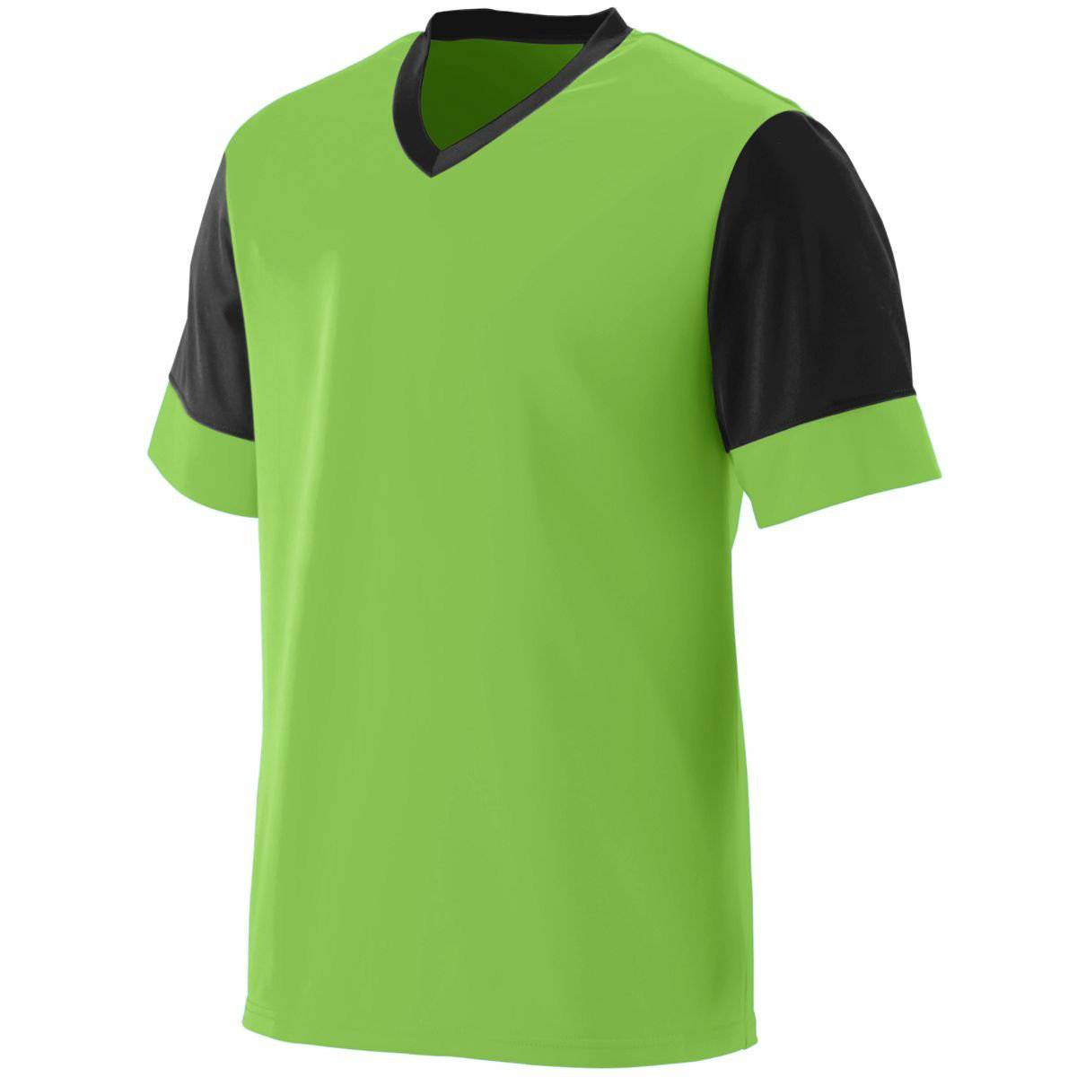 Augusta 1600 Lightning Jersey - Lime Black - HIT a Double