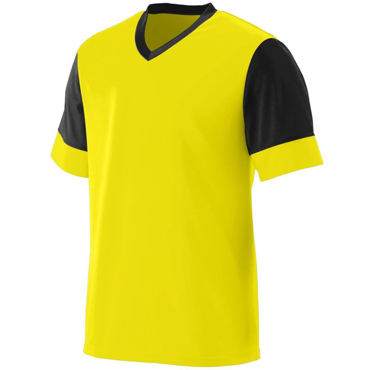 Augusta 1601 Lightning Jersey - Youth - Yellow Black - HIT a Double