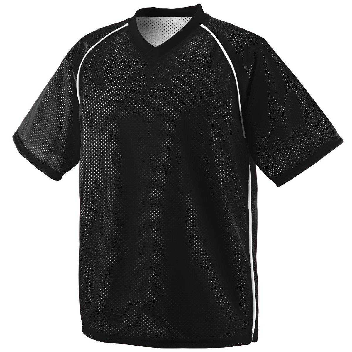 Augusta 1615 Verge Reversible Jersey - Black White - HIT a Double