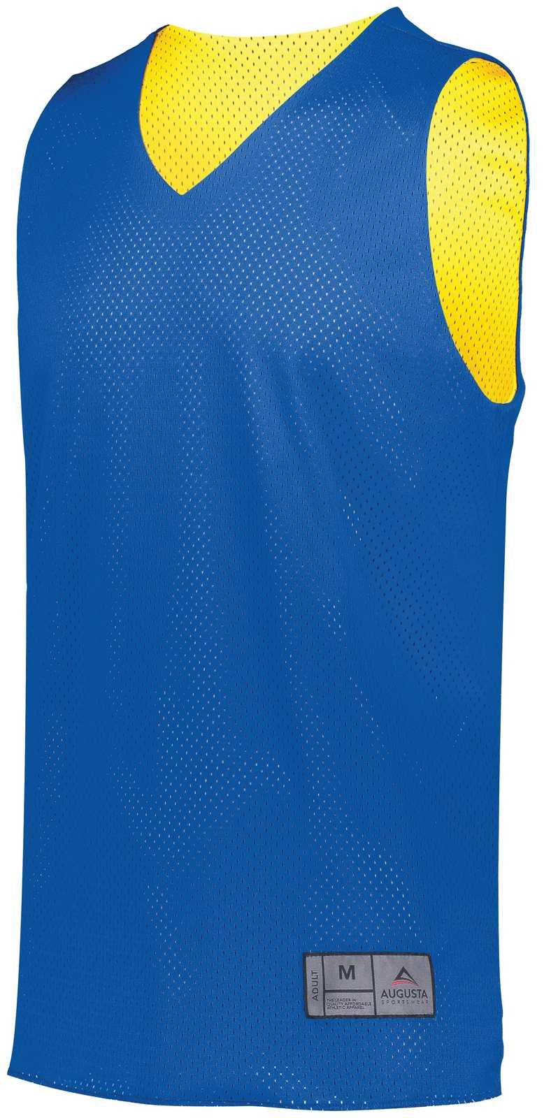 Augusta 161 Tricot Mesh Reversible Jersey 2.0 - Royal Gold - HIT a Double