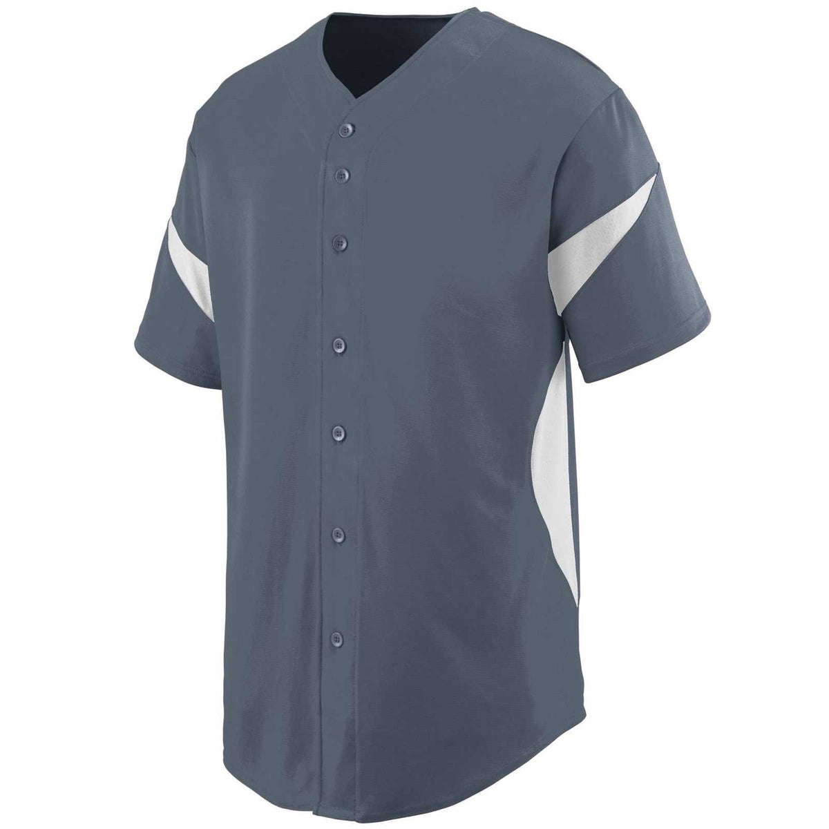 Augusta 1650 Wheel House Jersey - Graphite White - HIT a Double
