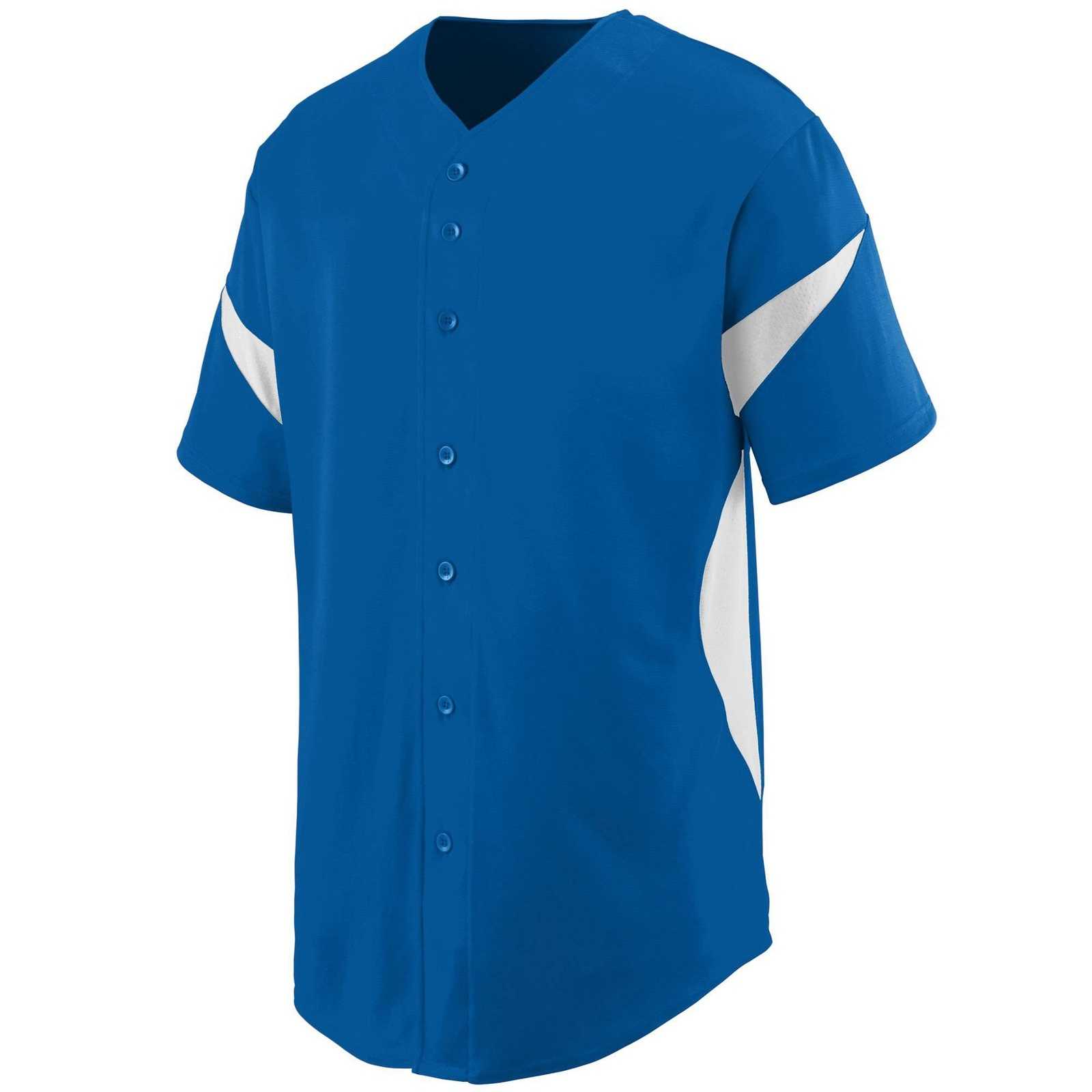 Augusta 1650 Wheel House Jersey - Royal White - HIT a Double
