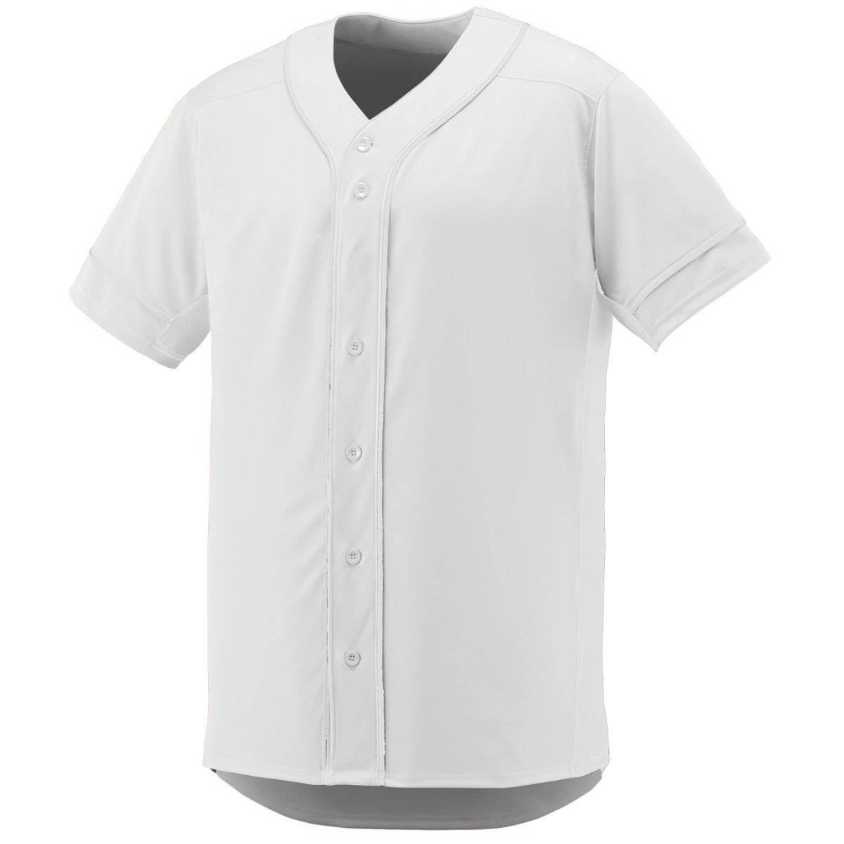 Augusta 1661 Slugger Jersey Youth - White White - HIT a Double