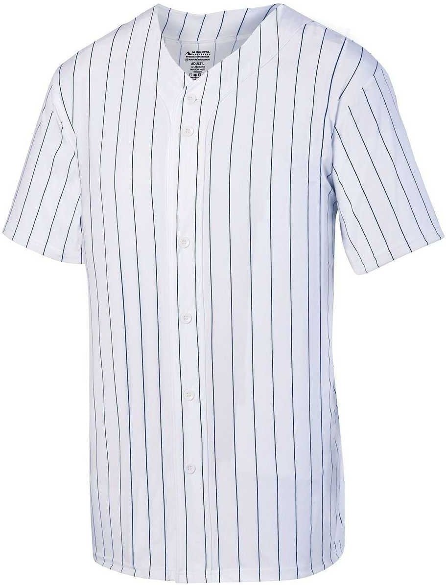 MLB Boston Red Sox Boys' White Pinstripe Pullover Jersey - XS