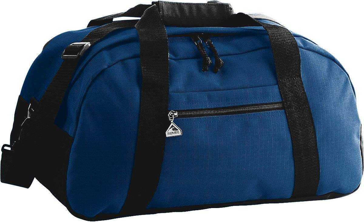 Augusta 1703 Large Ripstop Duffel Bag - Navy Black - HIT a Double