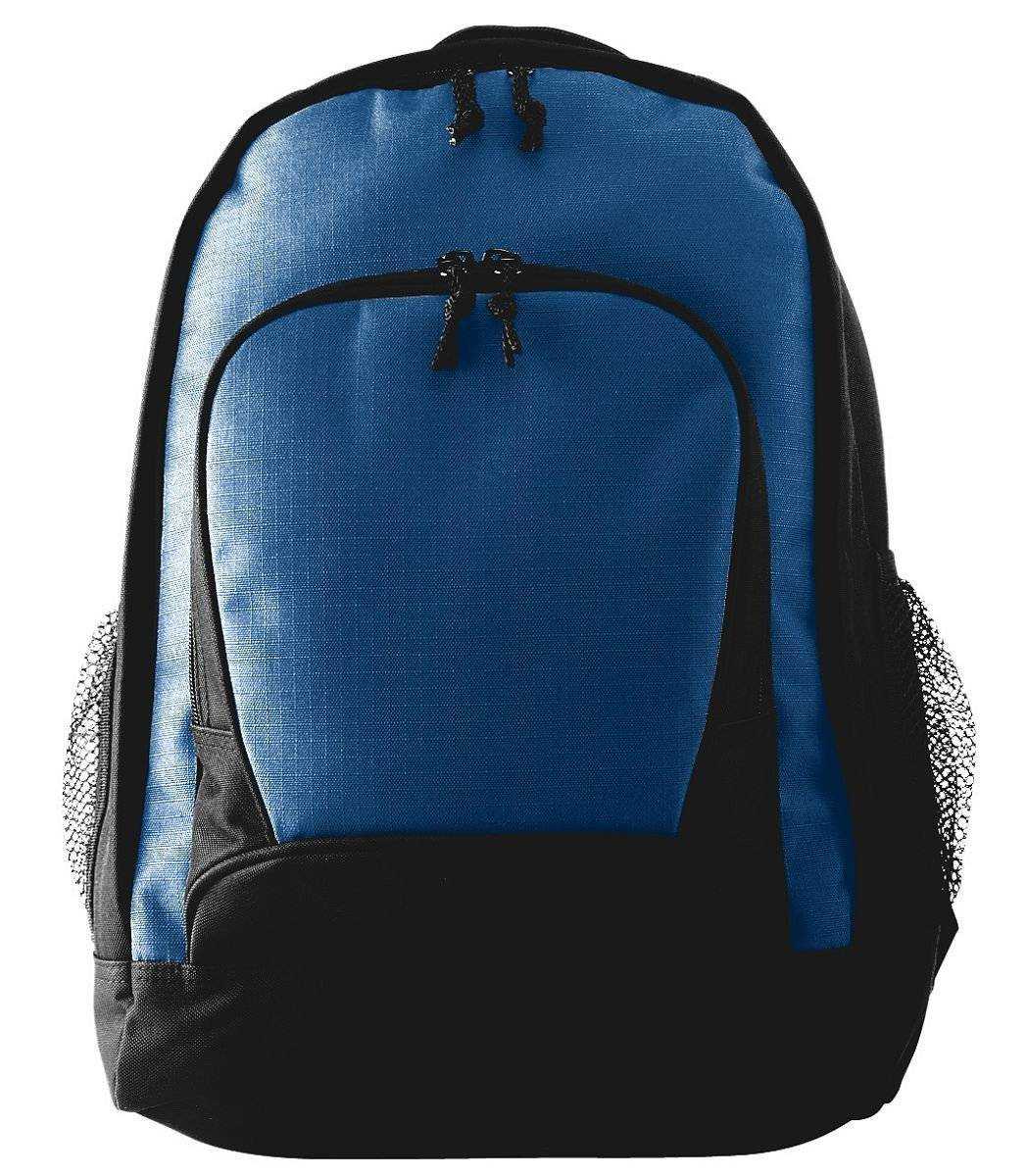 Augusta 1710 Ripstop Backpack - Navy Black - HIT a Double